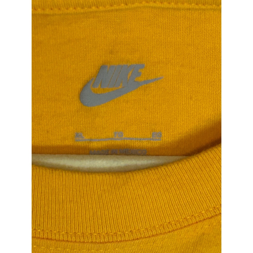 Nike Air Force 1 Anniversary Edition T-Shirt Gold Mens XL - Picture 2 of 3